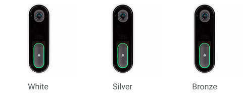 Three CPI Security Video Doorbell Pro for front door monitoring