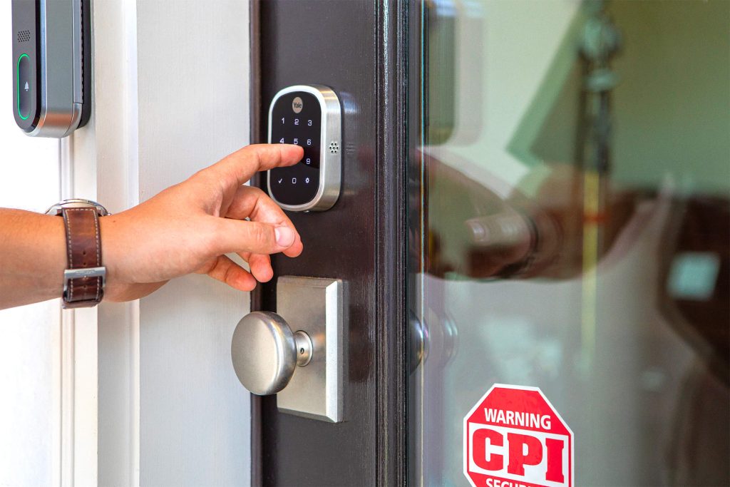 CPI Security smart door lock for secure entry control