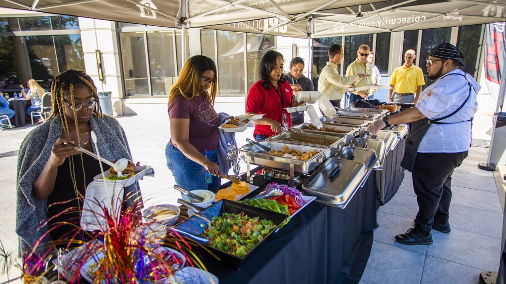 CPI Security Employees celebrate customer service week