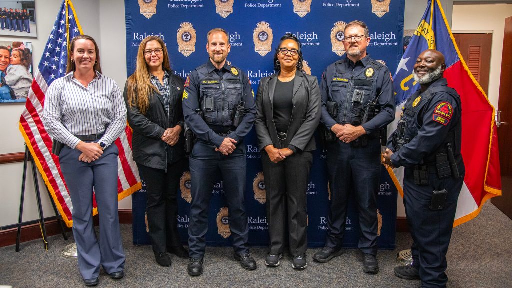 CPI Security awards Raleigh Police Department with Community Impact Award
