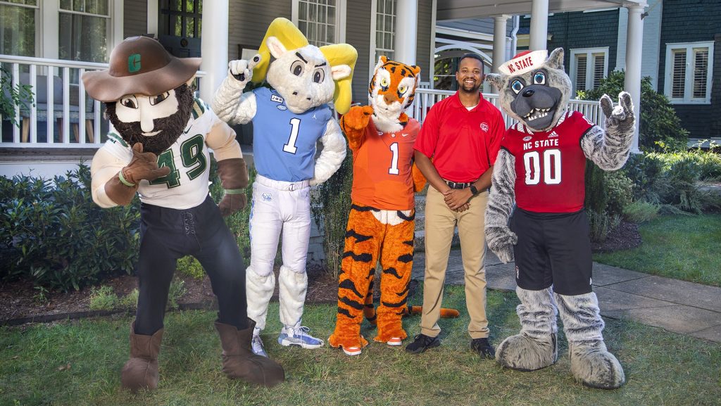 CPI Technician with Mascots