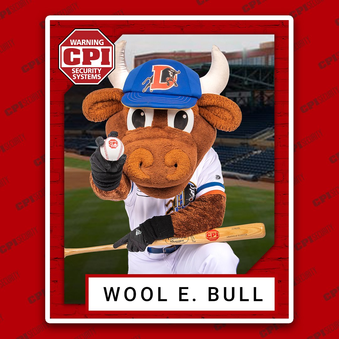 CPI Security Wool E. Bull Baseball Card