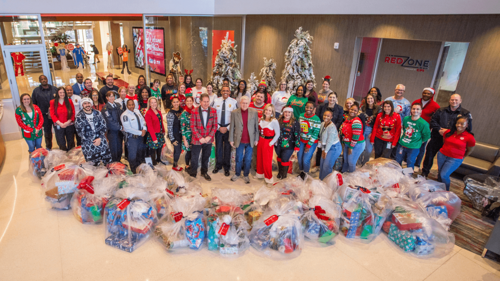 CPI Security Employees donate Christmas gifts to Children
