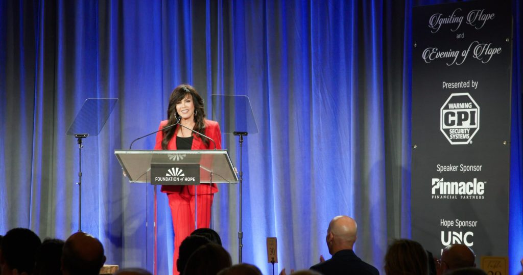 Marie Osmond at Evening of Hope