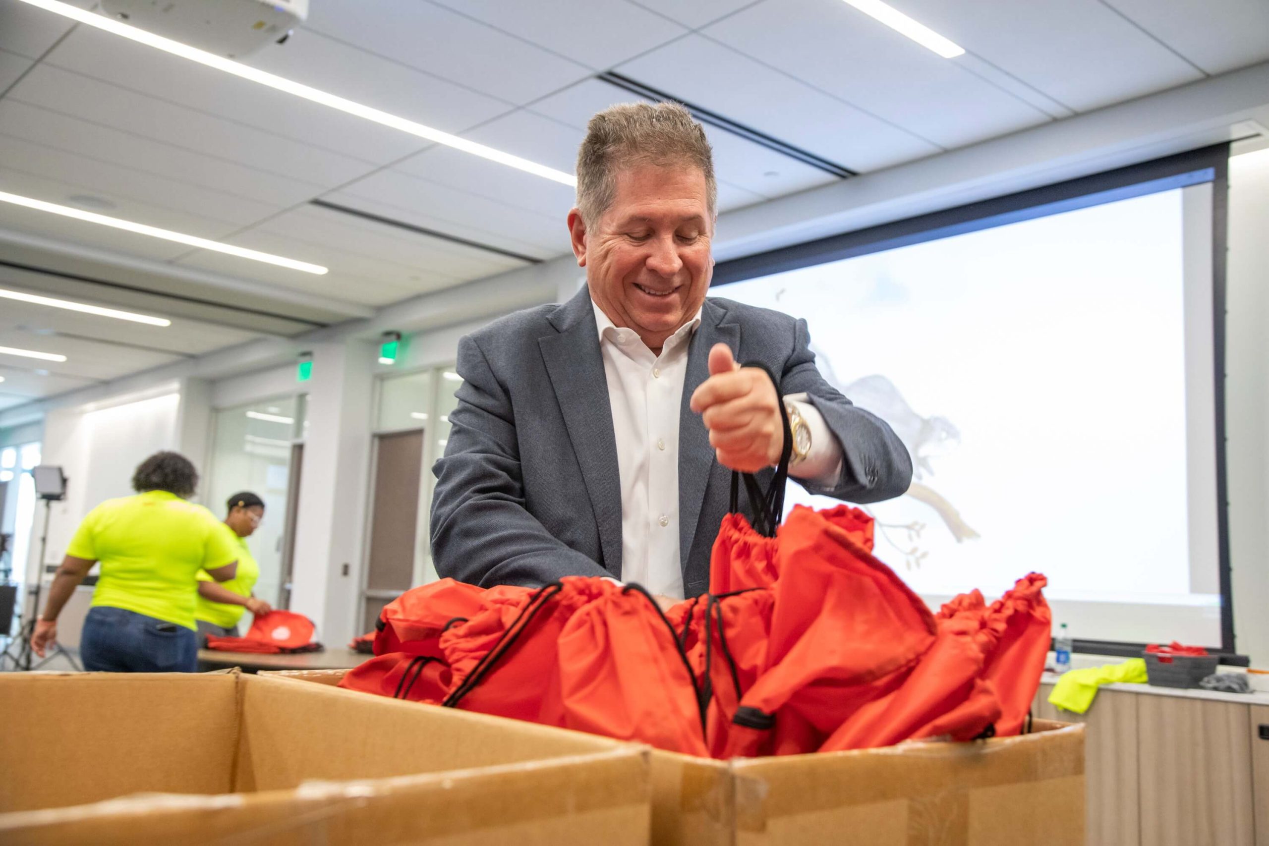 Ken Gill Packing Bags