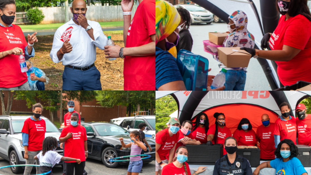 CPI Security employees work with Promise Youth Development