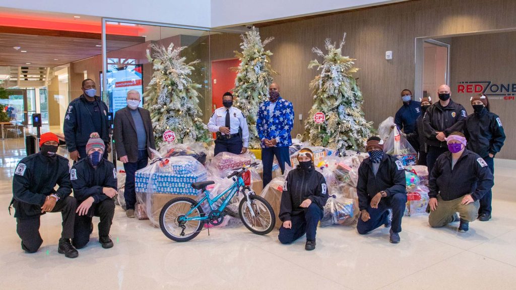 CPI Security Employees donate presents to children and families in need
