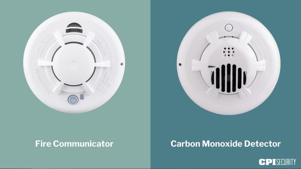 CPI Security heat detector and Carbon monoxide detector