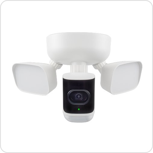 CPI Security Floodlight Camera Pro for outdoor security monitoring