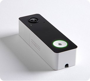 CPI Security Essentials video doorbell for front door monitoring