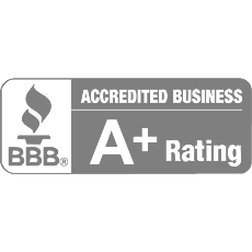 Better Business Bureau accredited business with A plus rating