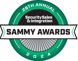 2024 Security Sales and integration SAMMY award