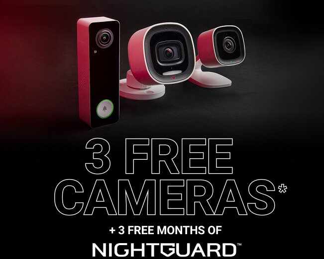 CPI Security Black Friday sale with three free cameras and three months of Night Guard