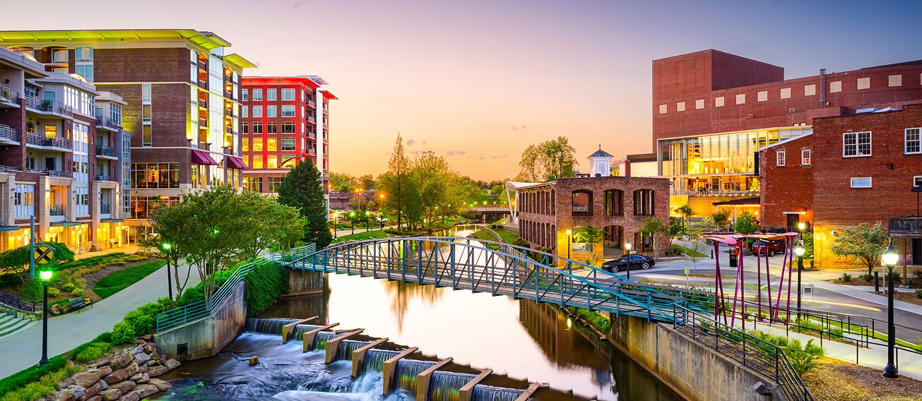Greenville, South Carolina Downtown