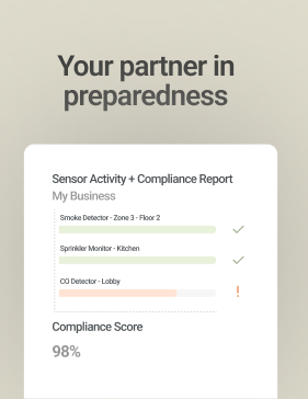 Sensor activity chart